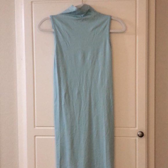 Simon Miller Novo Maxi Dress in Clear Blue Sundress Cutout XS / S - Picture 4 of 8